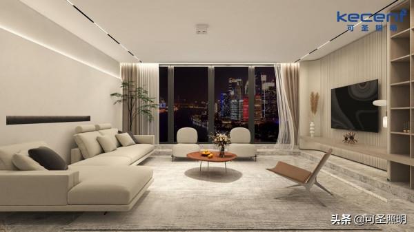 客廳這樣做燈光設計超驚豔！KECENT可聖照明都給您安排上