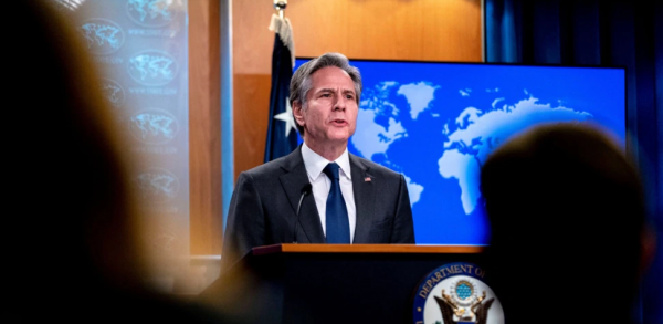 布林肯發聲明指責中方對美人員進行制裁,汪文斌駁斥 布林肯發聲明指責中方對美人員進行制裁,汪文斌駁斥