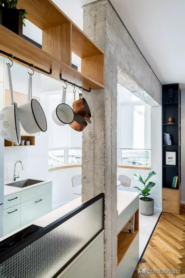 51平的小戶型公寓,整體開放式佈局,看起來好寬敞 51平的小戶型公寓,整體開放式佈局,看起來好寬敞