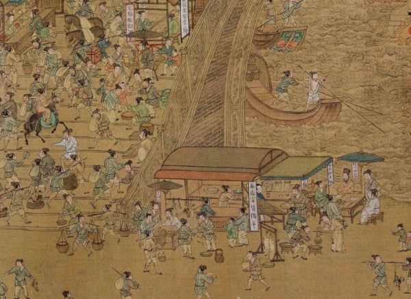 草市帶動宋朝城鎮發展，又增加了財政稅收