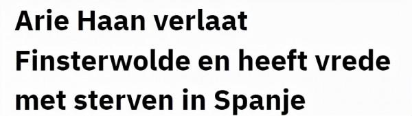 阿里&CenterDot;漢專訪：已和荷蘭足球劃清界限，晚年並不畏懼死亡