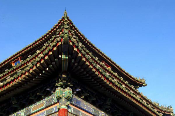 冬日裡的景山公園