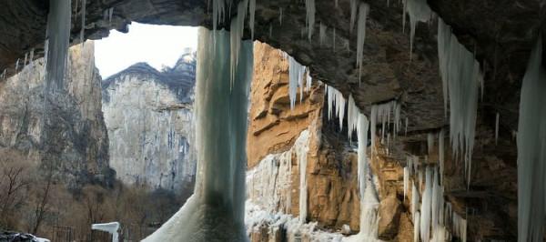 山西通天峽,賞最美冰瀑布,觀奇絕冰簾洞 山西通天峽,賞最美冰瀑布,觀奇絕冰簾洞