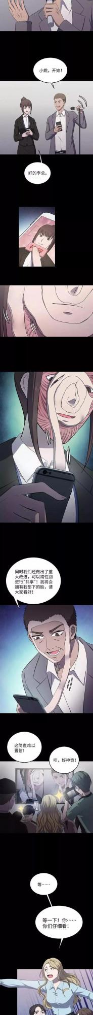 人性漫畫：《共享假面》你願意跟別人共享你的臉嗎