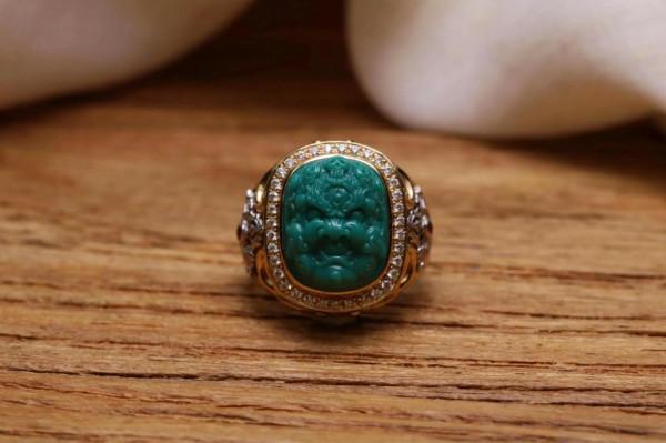 【十字金剛杵-大黑天男戒】