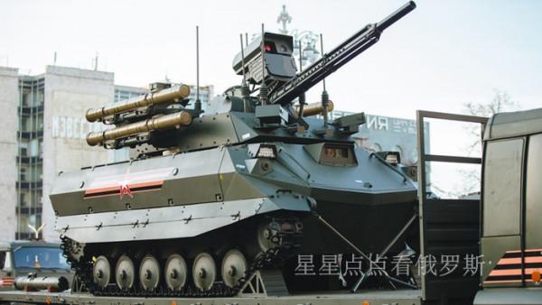 俄軍在敘利亞測試的作戰機器人“天王星-9”計劃裝備俄軍部隊使用