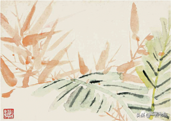 吳待秋 花卉冊頁欣賞 吳待秋 花卉冊頁欣賞