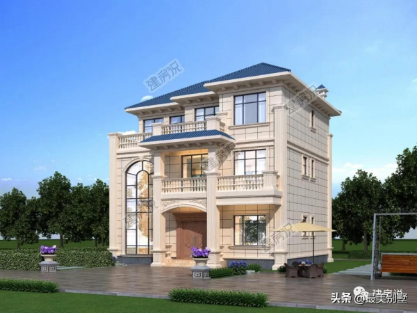 開間12米，佔地126平歐式別墅，這房子我打200分，不怕房主驕傲