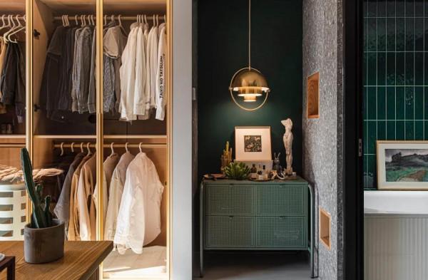 這位男主真有品味，80㎡的房子裝出了豪宅感，一進門就把我迷住了