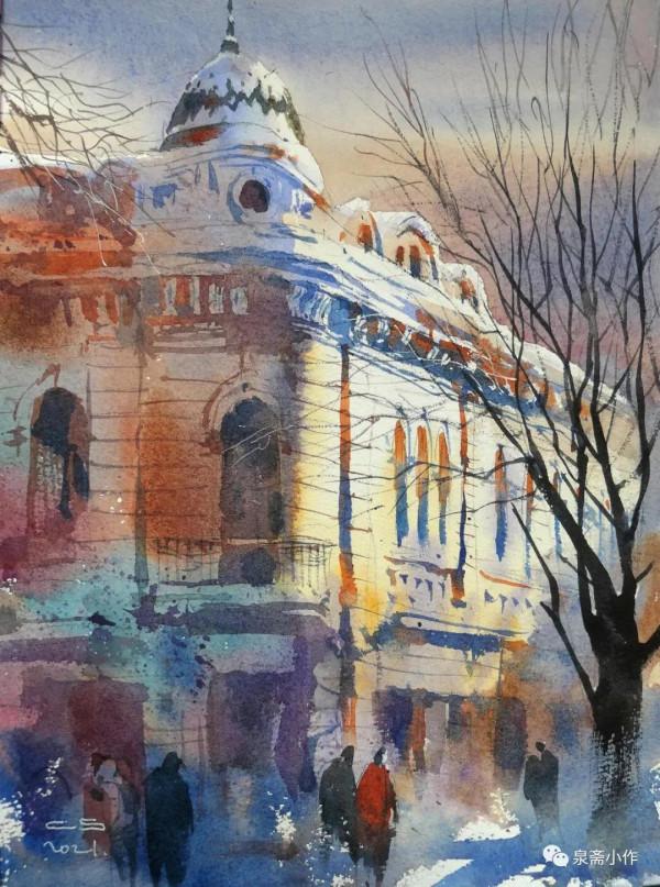 雜寫(九) 陳松水彩風景 雜寫(九) 陳松水彩風景