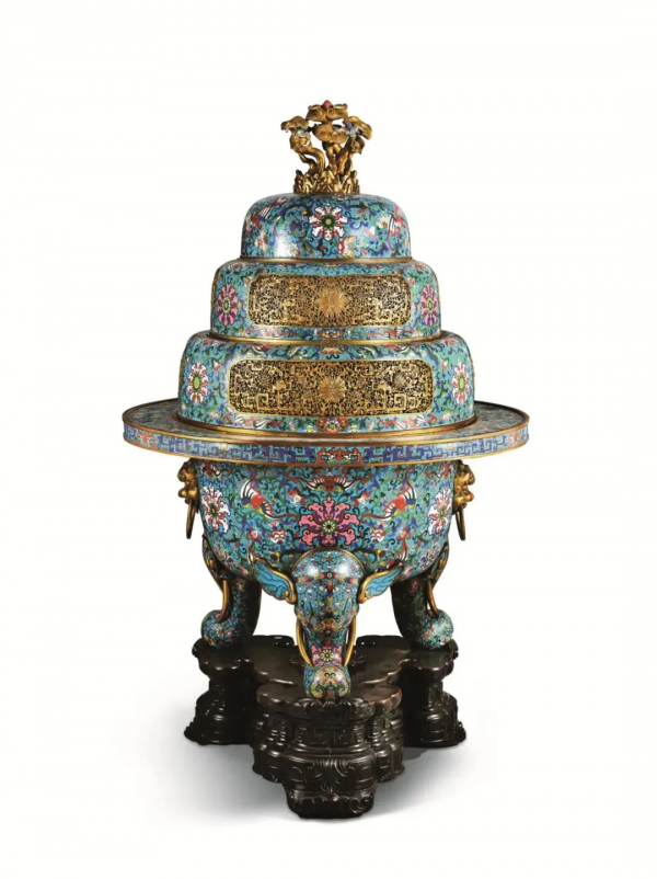 “宮廷專屬”珍品流傳—2021年精美掐絲琺琅拍品欣賞 “宮廷專屬”珍品流傳—2021年精美掐絲琺琅拍品欣賞