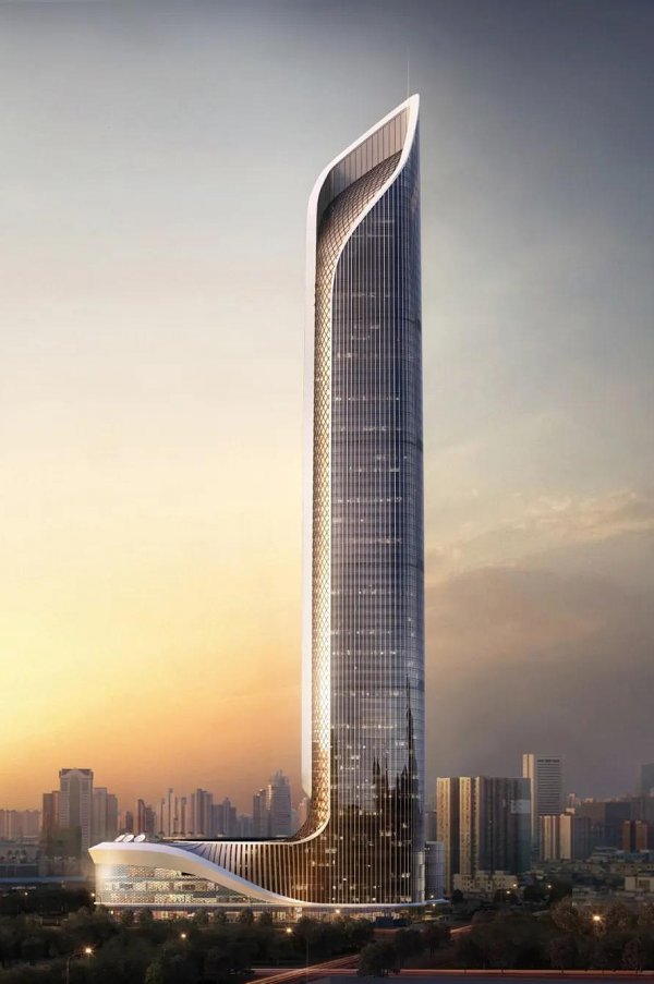 高249米!新疆第二高摩天樓“亞歐之心” 高249米!新疆第二高摩天樓“亞歐之心”