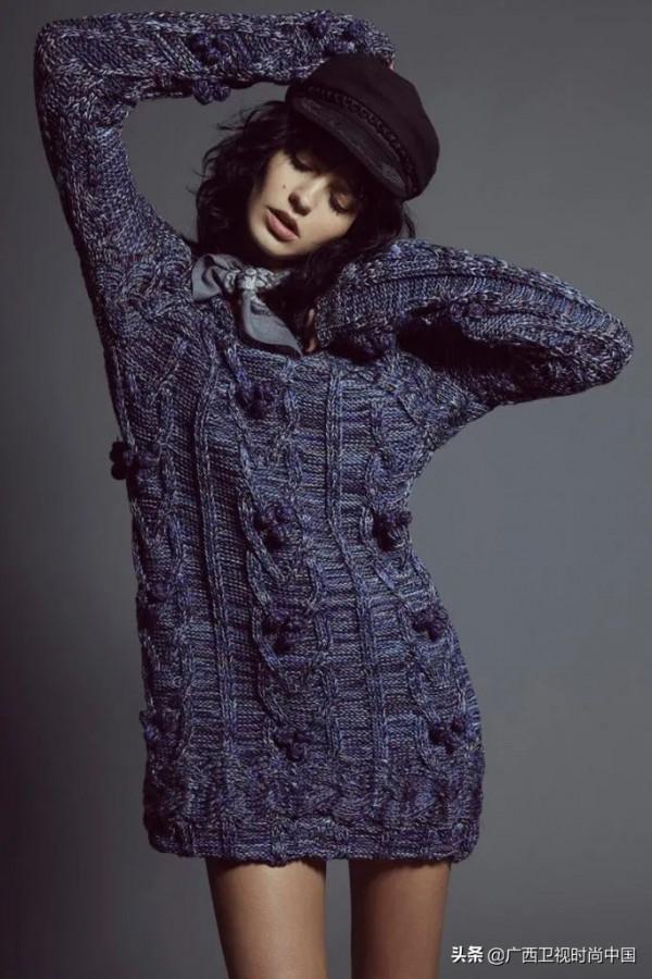 針織打造出來的文藝慵懶感，真是溫柔到骨子裡了