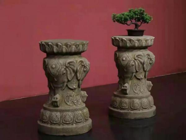 花幾 石几 漢白玉