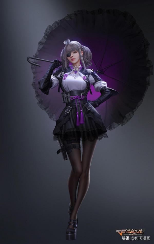 一組非常不錯的3d人物建模作品！風格多樣造型漂亮