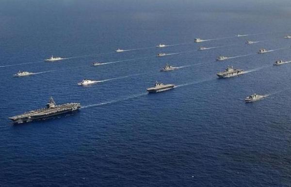 香港迴歸前夕，英國34艘軍艦闖入南海，與我軍對峙72小時自動撤離