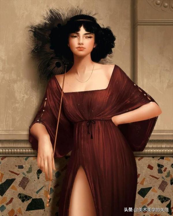 ［復古插畫］一枝紅豔露凝香，雲雨巫山枉斷腸——靈感的來源