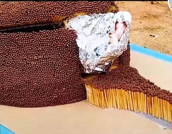 火柴烤出來的雞，味道居然比肯德基還要好？