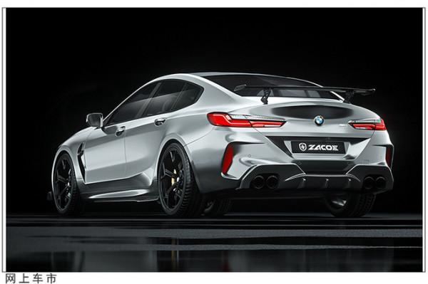注意了，全新效能猛獸出沒！寶馬M8改裝版釋出，新套件更激進