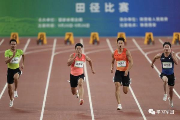 聚焦田徑賽場，葛曼棋奪得全運會女子百米金牌！