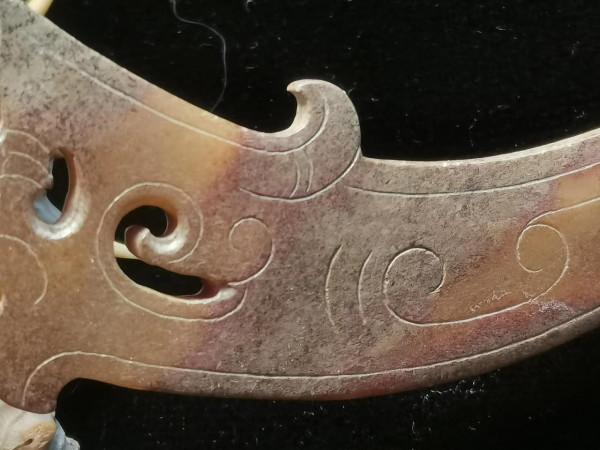 賞一日一器——西漢龍紋玉衝牙