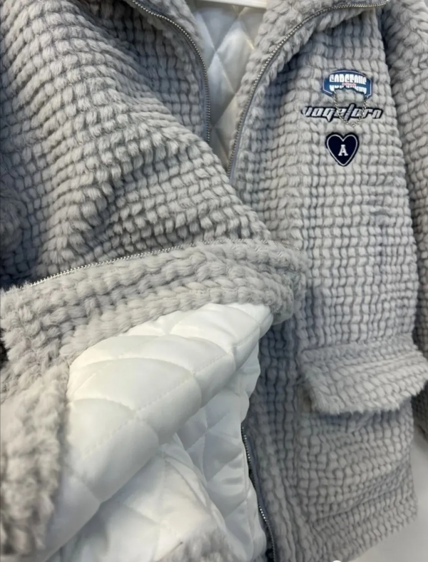 平價小香風羊羔毛外套｜高階灰顯白yyds