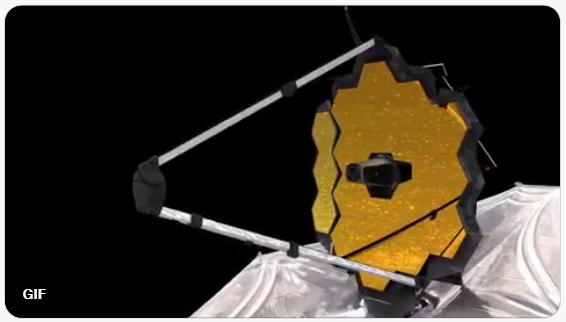 詹姆斯·韋布太空望遠鏡成功完成主鏡展開：面積達 25.4 平方米