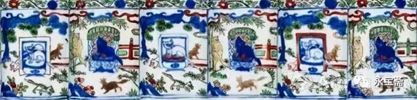 二十世紀釉裡紅刻劃蓮紋圓蓋盒