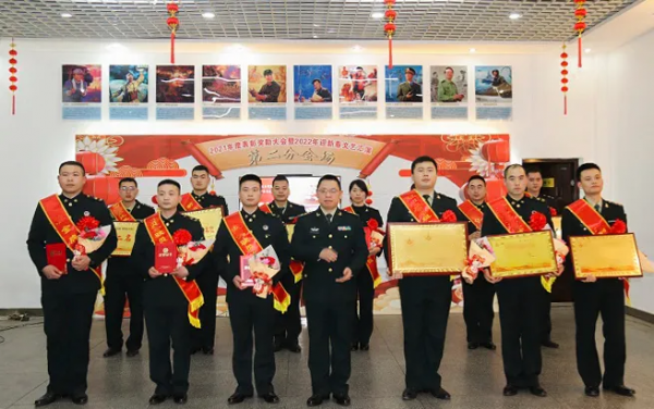 部隊年會什麼排面，感受一下