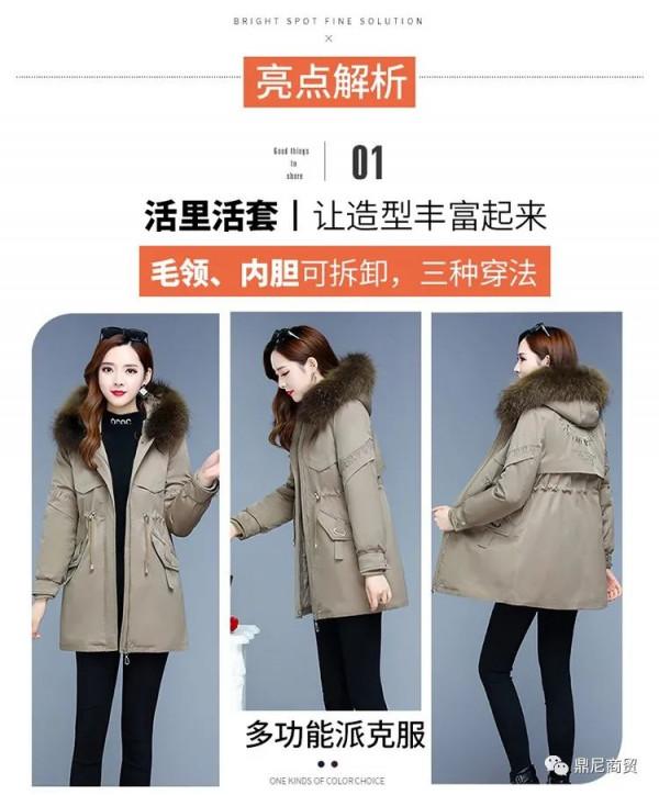 真毛領派克羽絨服新款時尚高階顯瘦加厚白鴨絨外套秋冬