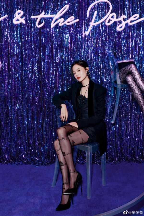 辛芷蕾出席CALZEDONIA年度品牌盛典Legs Night，鏡頭下長腿爆表