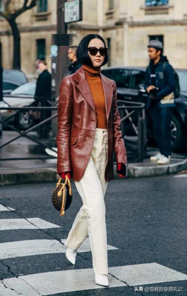 真正會穿的女人，秋天穿褲子都避不開這3個顏色，美得優雅又氣質