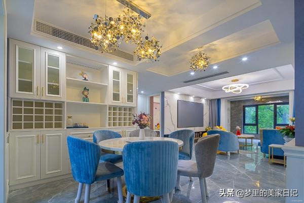 80後兩孩夫婦打造145㎡現代美式四居室，打破有娃必亂的生活魔咒