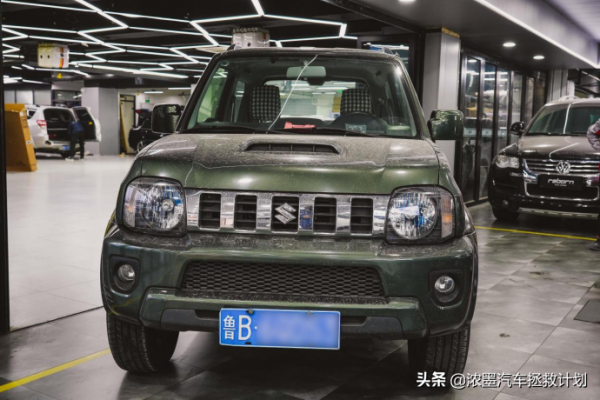 「可愛小車」整備一臺袖珍小車鈴木吉姆尼，有型才能釋放你的個性