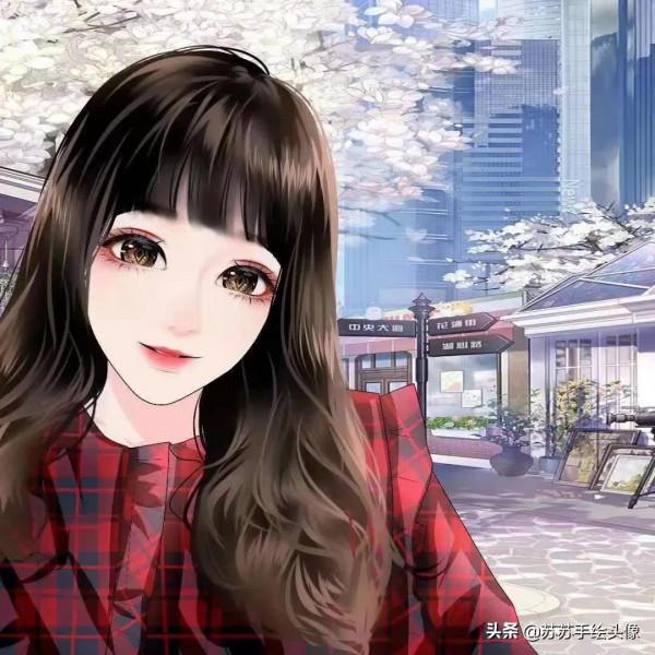 換個頭像吧，好看時尚的女生動漫頭像，愛生活愛自己