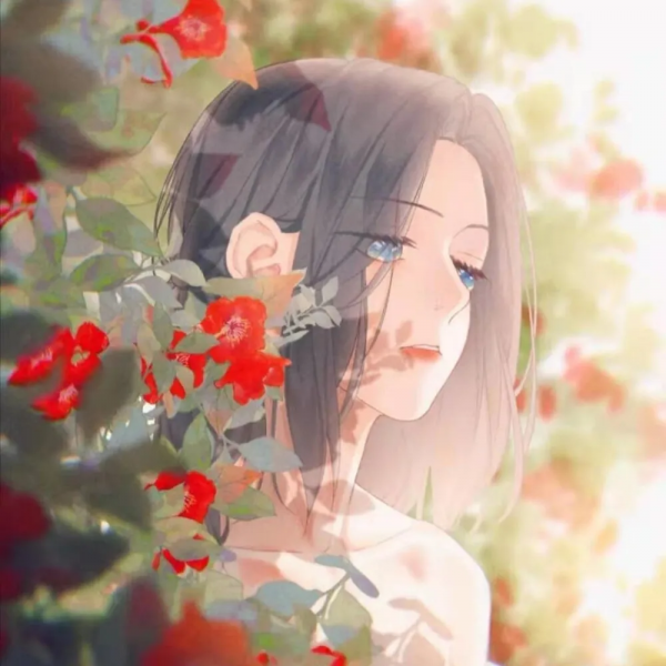 古風動漫頭像，把思念揉碎灑向夜空，便有了滿天繁星