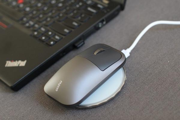 雷柏M700多模無線滑鼠（無線充電版）上手體驗
