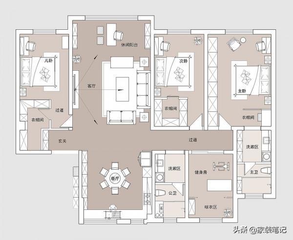 參觀完45歲阿姨的家之後，被吸粉了，現代極簡風格，簡單又有品味