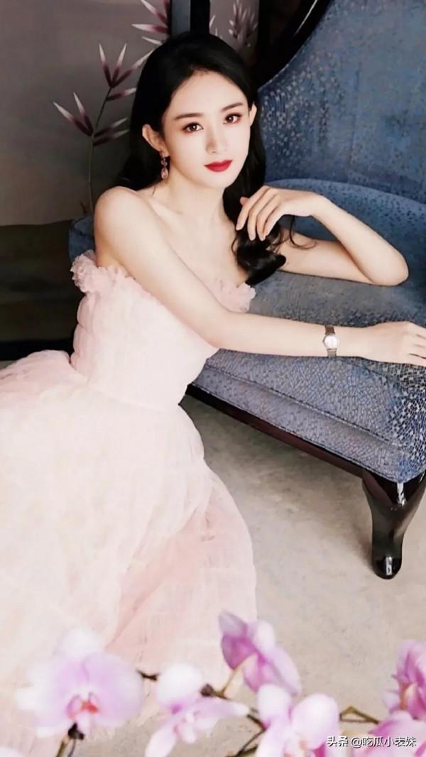 趙麗穎，俏皮可愛，仙女範十足