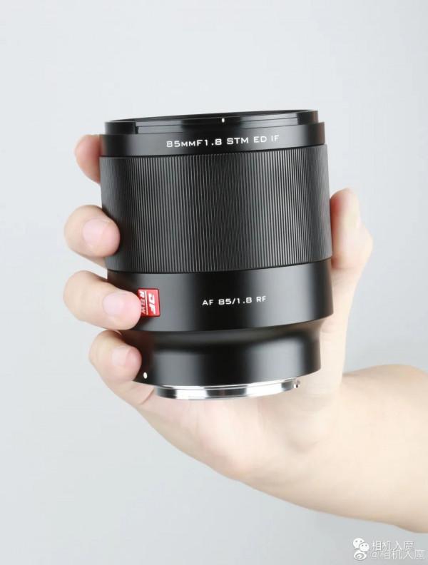 唯卓仕即將釋出RF卡口首支自動鏡頭85mm f/1.8