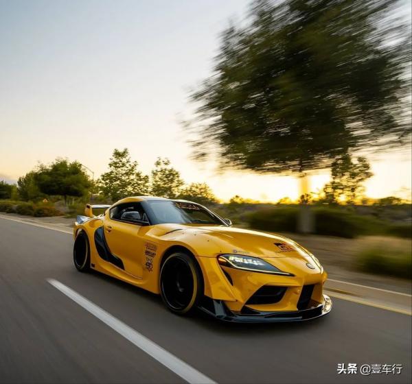 全套HKS寬體+獨特剪刀門,最帥的豐田GR Supra考慮一下? 全套HKS寬體+獨特剪刀門,最帥的豐田GR Supra考慮一下?