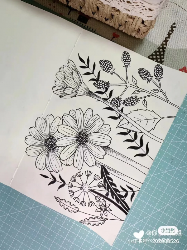 頂級創意線描,張張精緻走心,不收藏太可惜了 頂級創意線描,張張精緻走心,不收藏太可惜了