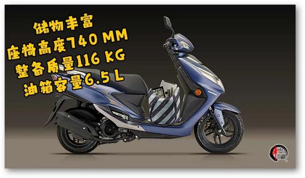 萬元踏板不知怎麼選，高顏值，高配置國產豪爵UCR125