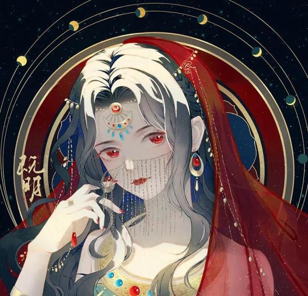 中國玄幻風也可以這樣禪意深遠#中國風插畫