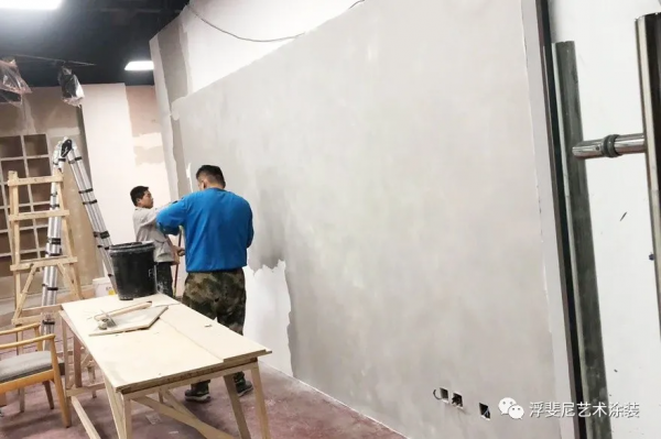 浮斐尼 北京印刷博物館—微水泥案例