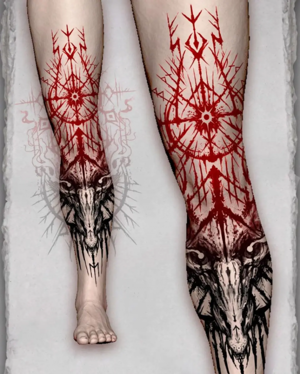 圖騰紋身12期丨維京圖騰紋身 華沙Inktomasz