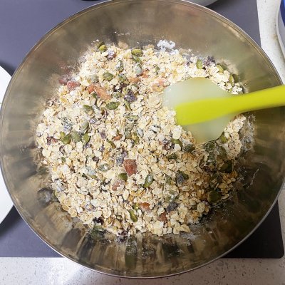 這道燕麥芝麻餅乾#減脂零食做起來容易，吃起來上癮