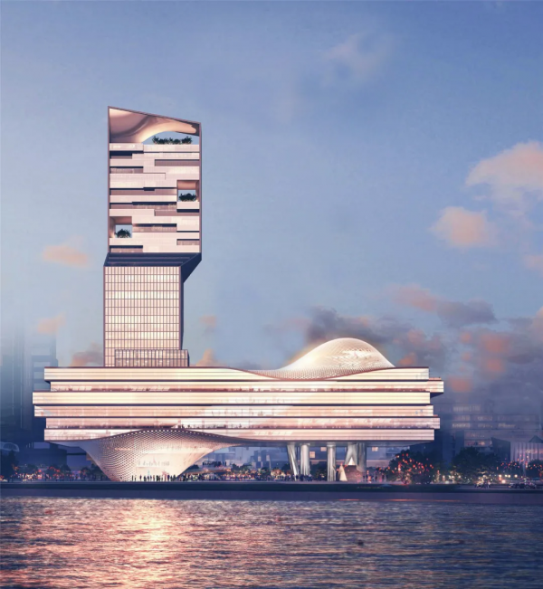 以企業總部看&mdash;&mdash;全球五大通訊裝置供應商，三星中興以超高層引領