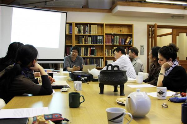 訪李約瑟研究所 訪李約瑟研究所