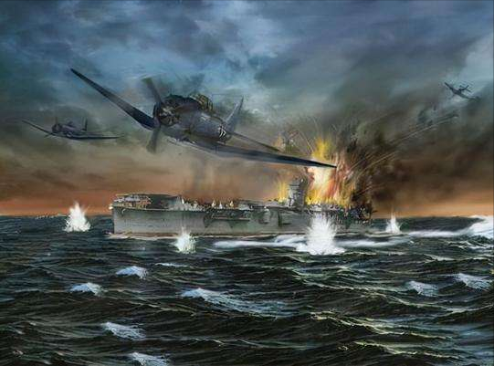 詳解中途島海戰，魚雷換炸彈從機率上講，或許算是日軍的最優選擇